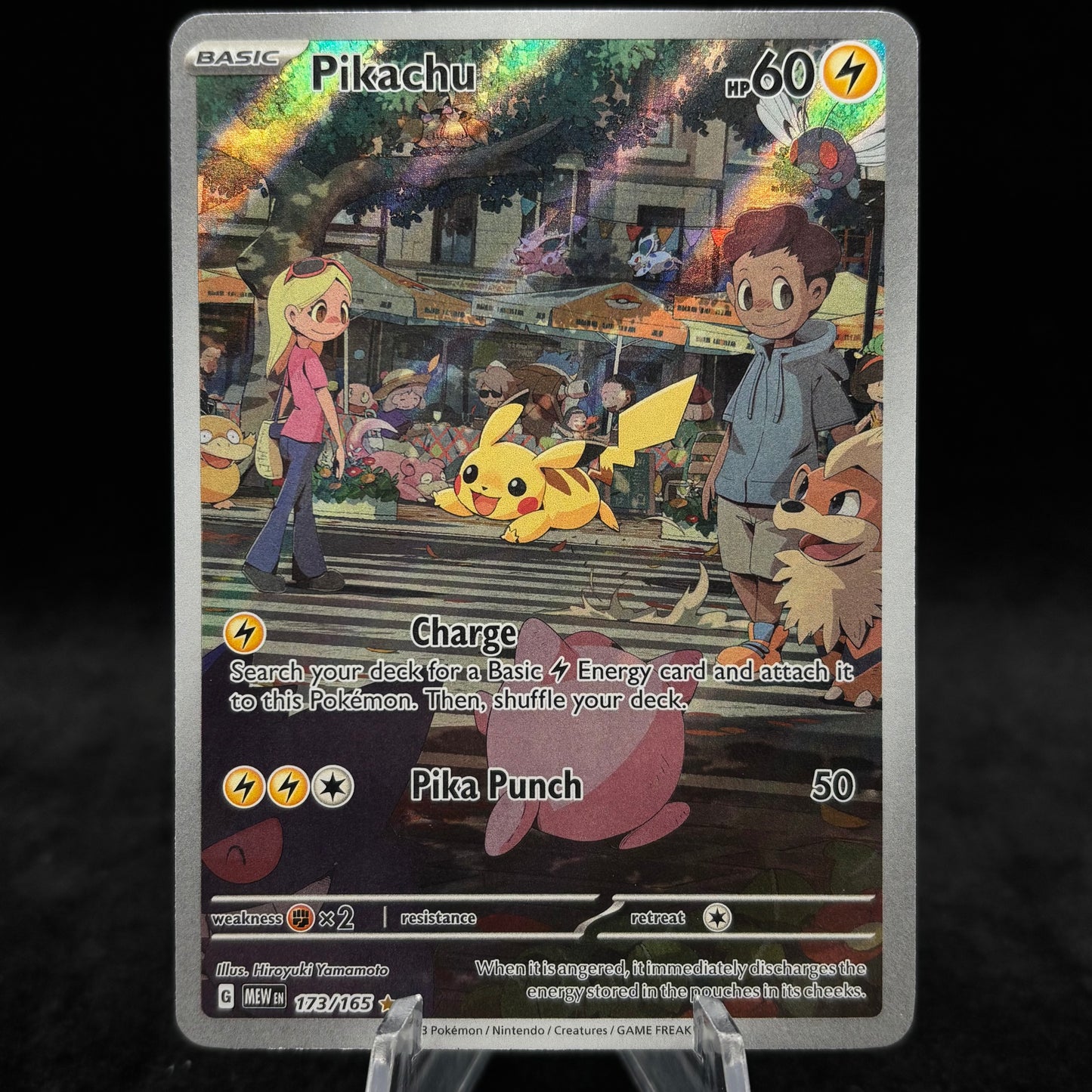 Pikachu - 173/165 - SV: Scarlet & Violet 151 Single Card