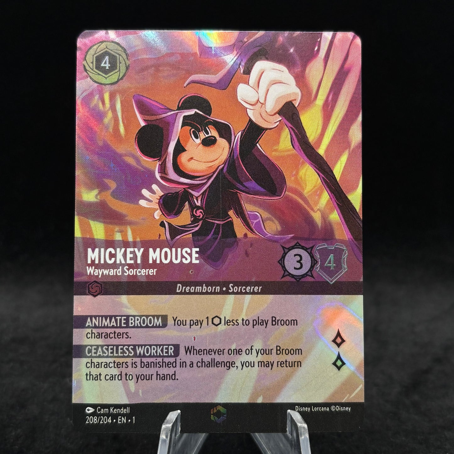 Mickey Mouse - Wayward Sorcerer (Enchanted) - The First Chapter Single Card
