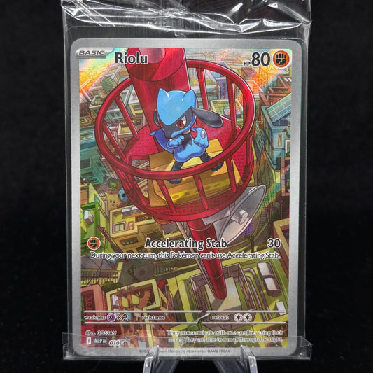 Riolu - 010 - ME: Mega Evolution PR *Sealed* Single Card