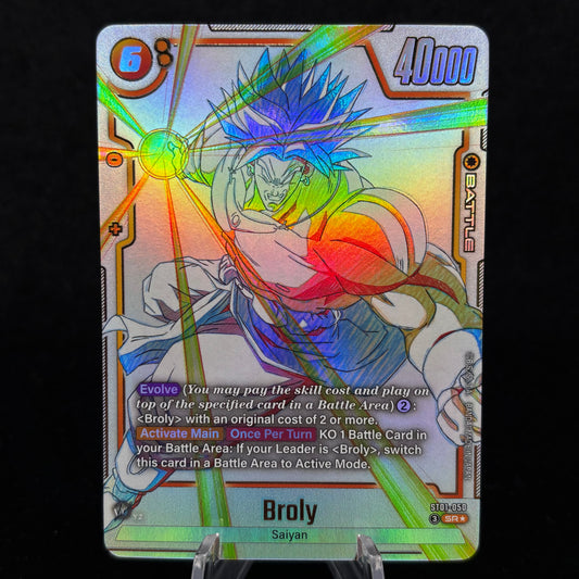 Broly - ST01-050 (Alternate Art) - Story Booster 01 Single Card
