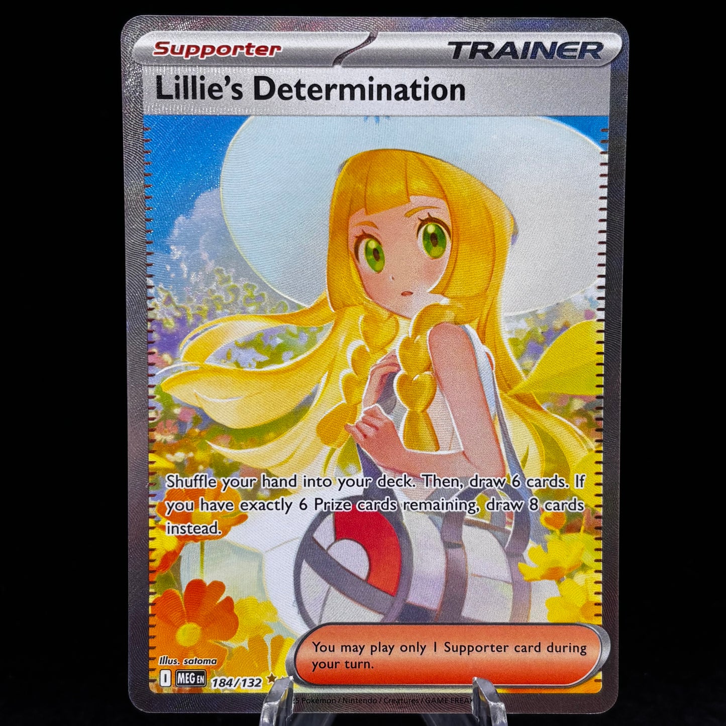 Lillie's Determination - 184/132 - ME01: Mega Evolution Single Card
