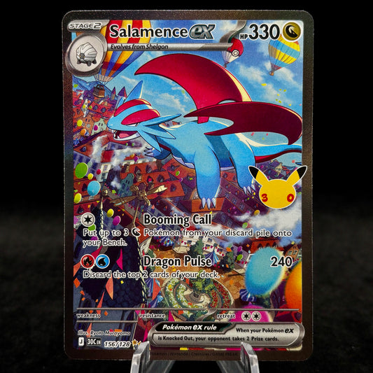 Salamence ex - 156/128 - ME: 30th Celebration Single Card
