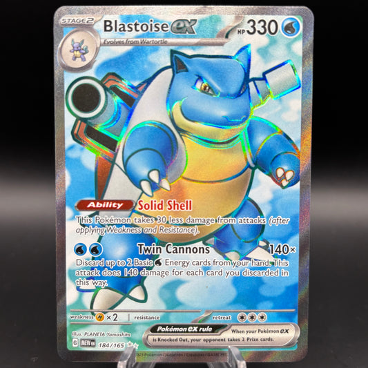 Blastoise ex - 184/165 - SV: Scarlet & Violet 151 Single Card