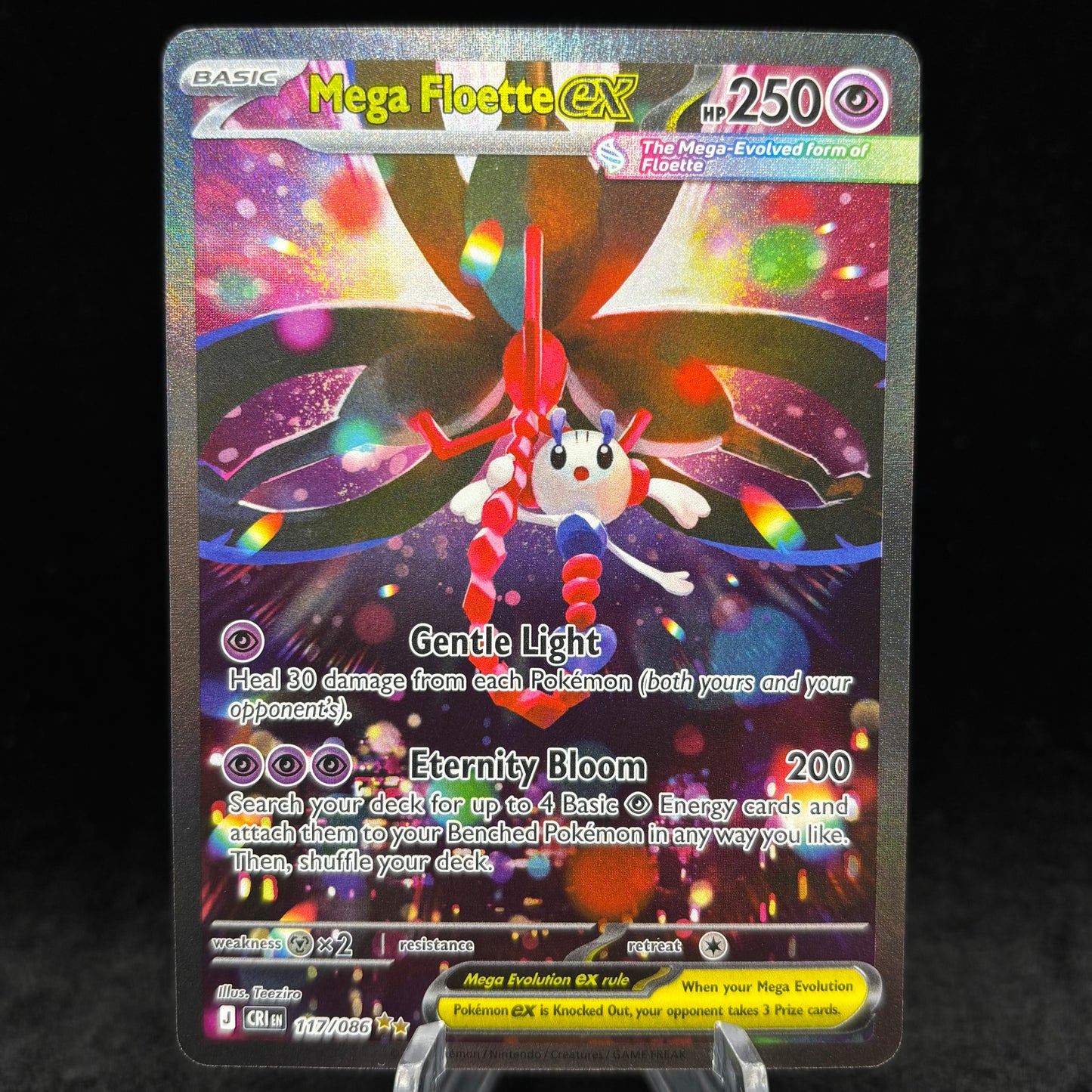 Mega Floette ex - 117/086 - ME04: Chaos Rising Single Card