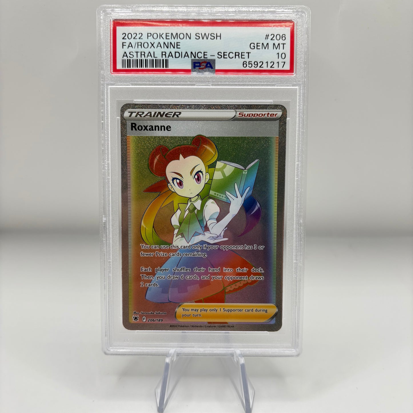 PSA 10 - 2022 Astral Radiance Trainer Roxanne Secret