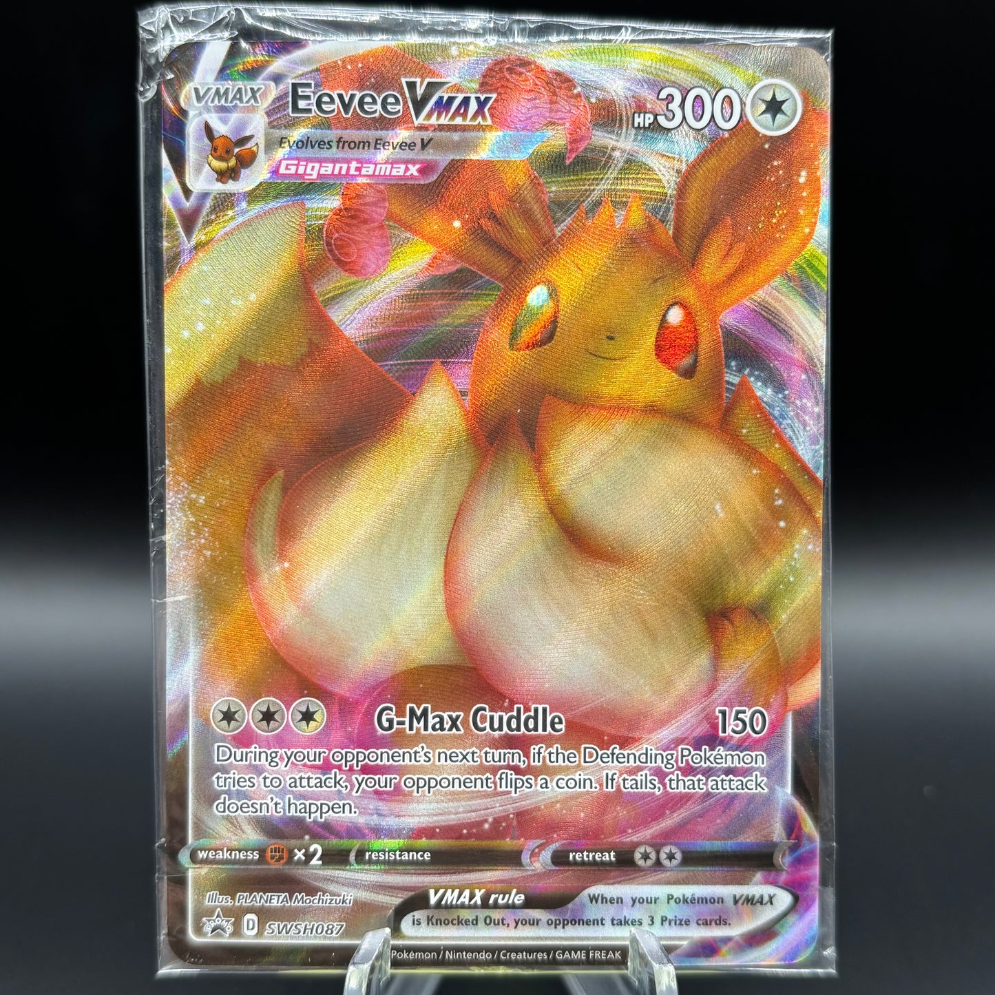 Eevee VMAX - SWSH087 - SWSH: Sword & Shield *Sealed PR* Single Card