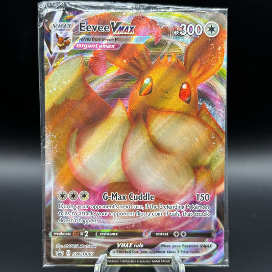 Eevee VMAX - SWSH087 - SWSH: Sword & Shield *Sealed PR* Single Card
