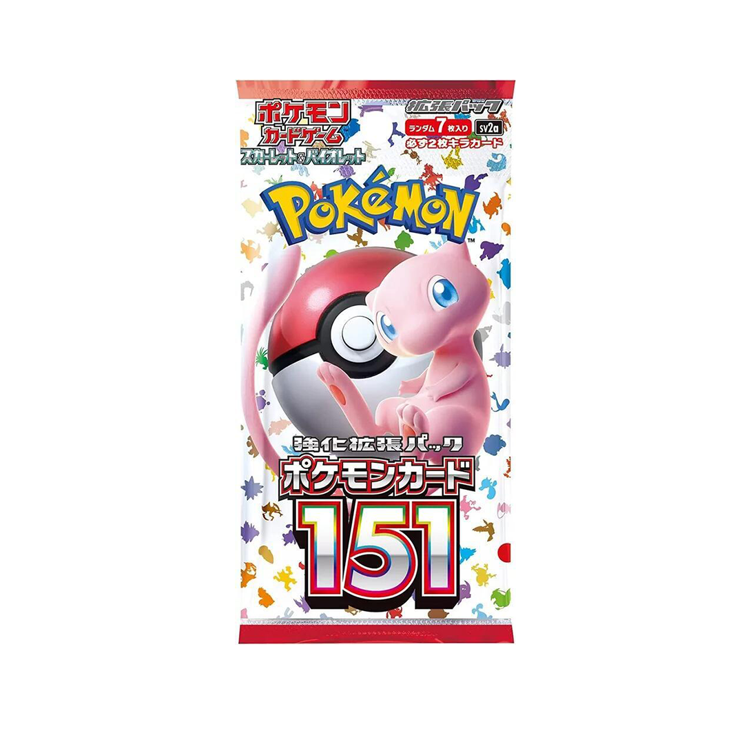 Pokemon Japanese SHRINK WRAP 151 Scarlet & Violet Enhanced Expansion Booster Box