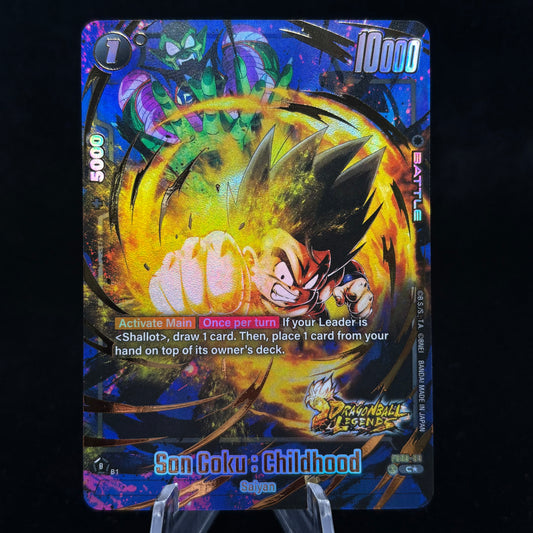 Son Goku : Childhood (Bonus Pack Alternate Art) - Starter Deck 9: Shallot Single Card