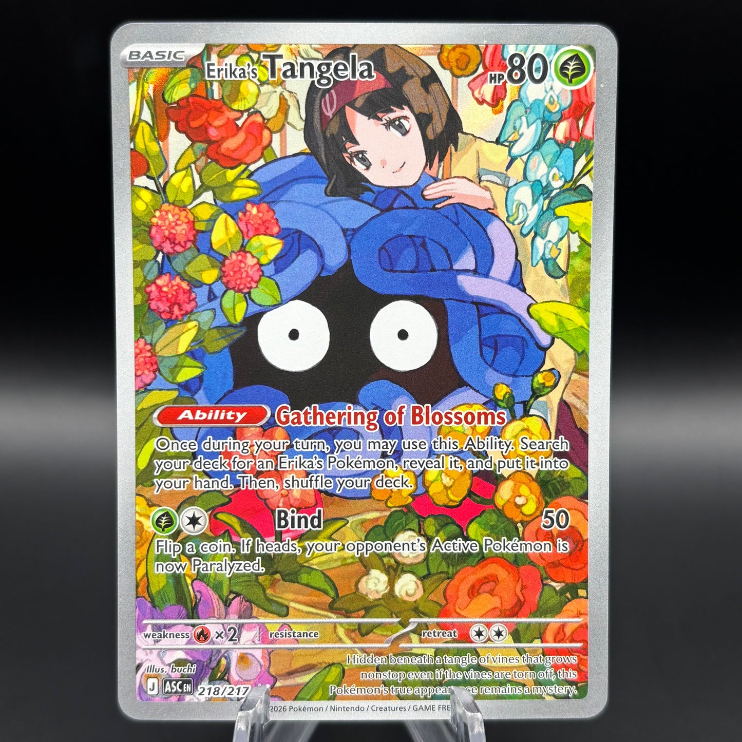 Erika's Tangela - 218/217 - ME: Ascended Heroes Single Card