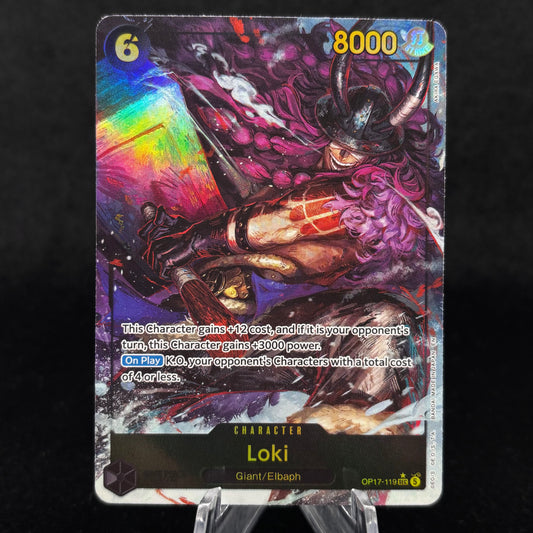 Loki OP17 (Alternate Art) - The World's Strongest Warriors Single Card