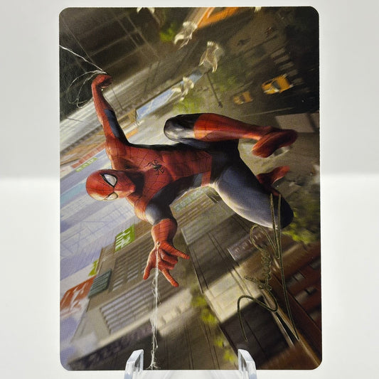 Amazing Spider-Man Art Card (24/54) (Gold-Stamped Signature) - Art Series: Marvel's Spider-Man (ASSPM)