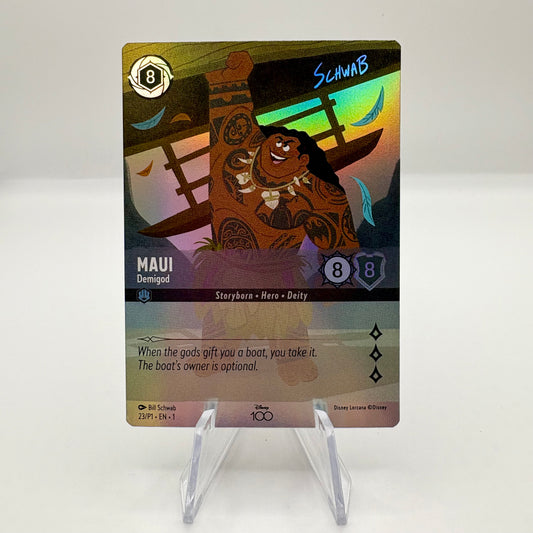 Maui - Demigod (Alternate Art) - Disney100 Promos