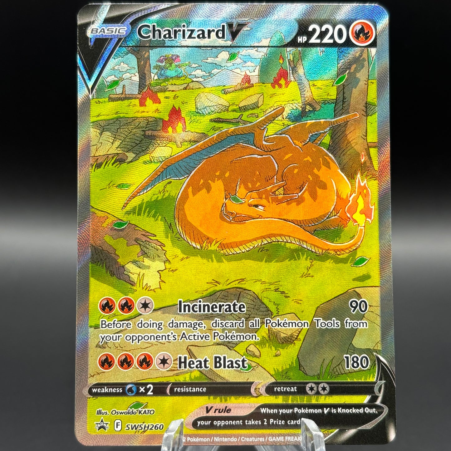Charizard V - SWSH260 - SWSH Single Card