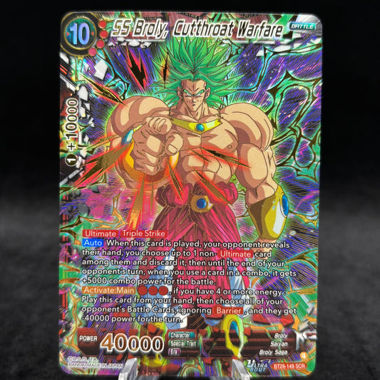 SS Broly, Cutthroat Warfare (BT29) Single Card