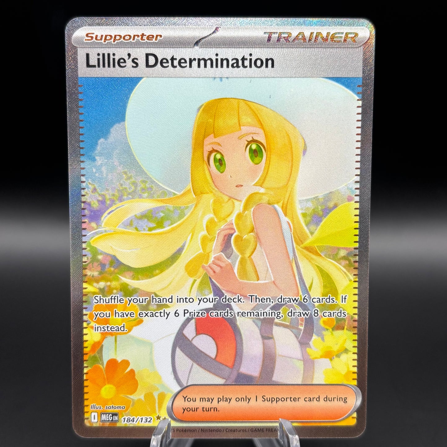 Lillie's Determination - 184/132 - ME01: Mega Evolution Single Card