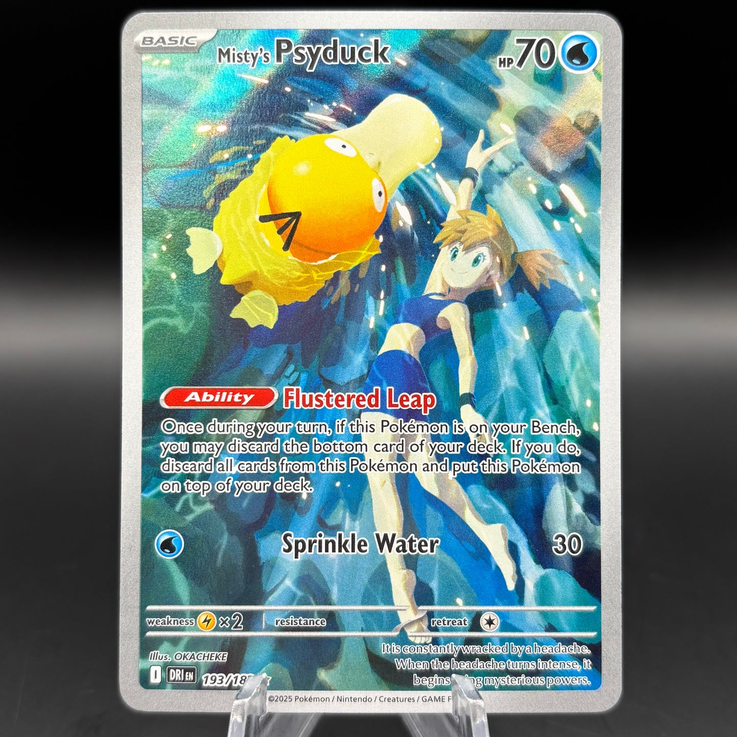 Misty's Psyduck - 193/182 Single Card