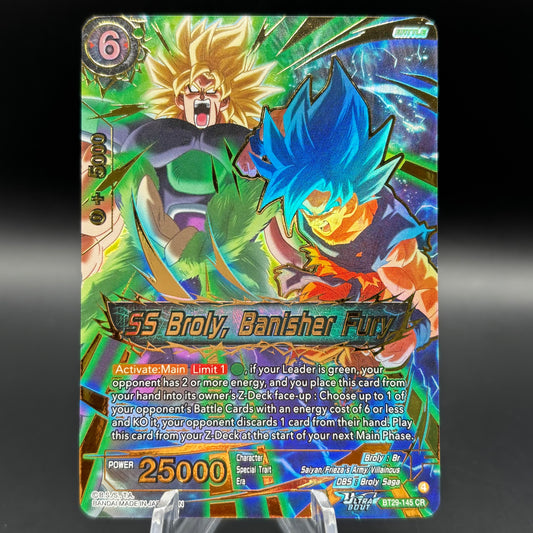 SS Broly, Banisher Fury - Fearsome Rivals Single Card