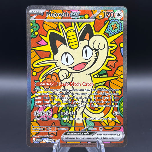 Meowth ex - 121/088 - ME03: Perfect Order Single Order