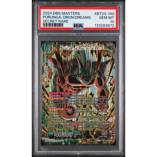 PSA 10 BEYOND GENERATIONS PORUNGA BT24-140 SCR