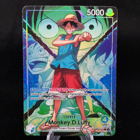 Monkey.D.Luffy (022) (Alternate Art) - The Time of Battle Single Card