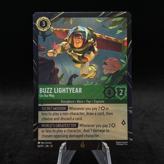 Buzz Lightyear - On the Way - Disney Lorcana PR Single Card