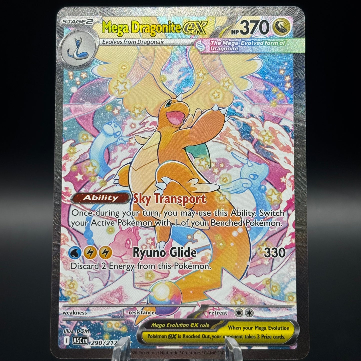 Mega Dragonite ex - 290/217 - ME: Ascended Heroes Single Card