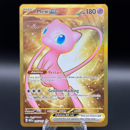 Mew ex - 205/165 - SV: Scarlet & Violet 151 Single Card