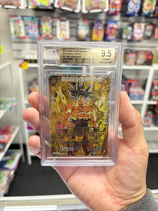 Ultra Instinct Son Goku, State of the Gods GDR - Beckett 9.5 BGS
