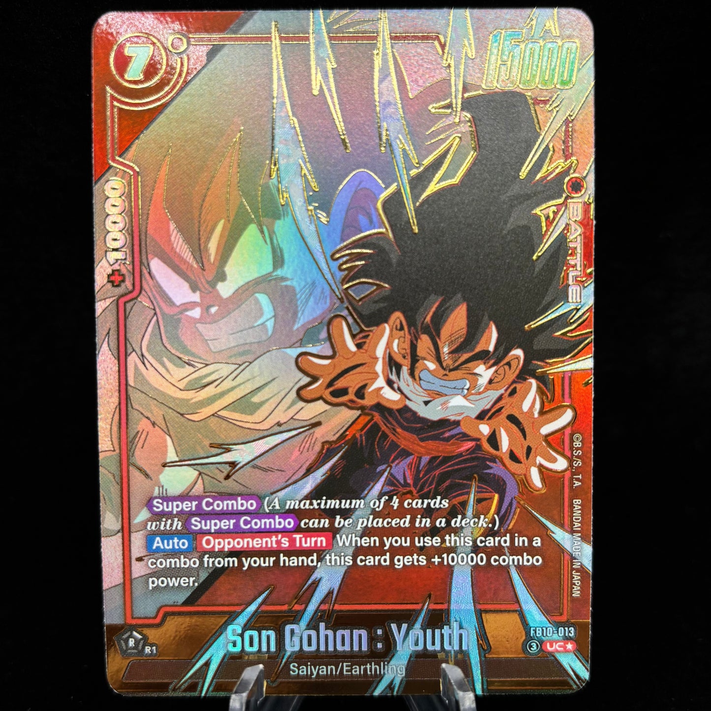 Son Gohan : Youth - FB10-013 (Alternate Art) - Cross Force Single Card