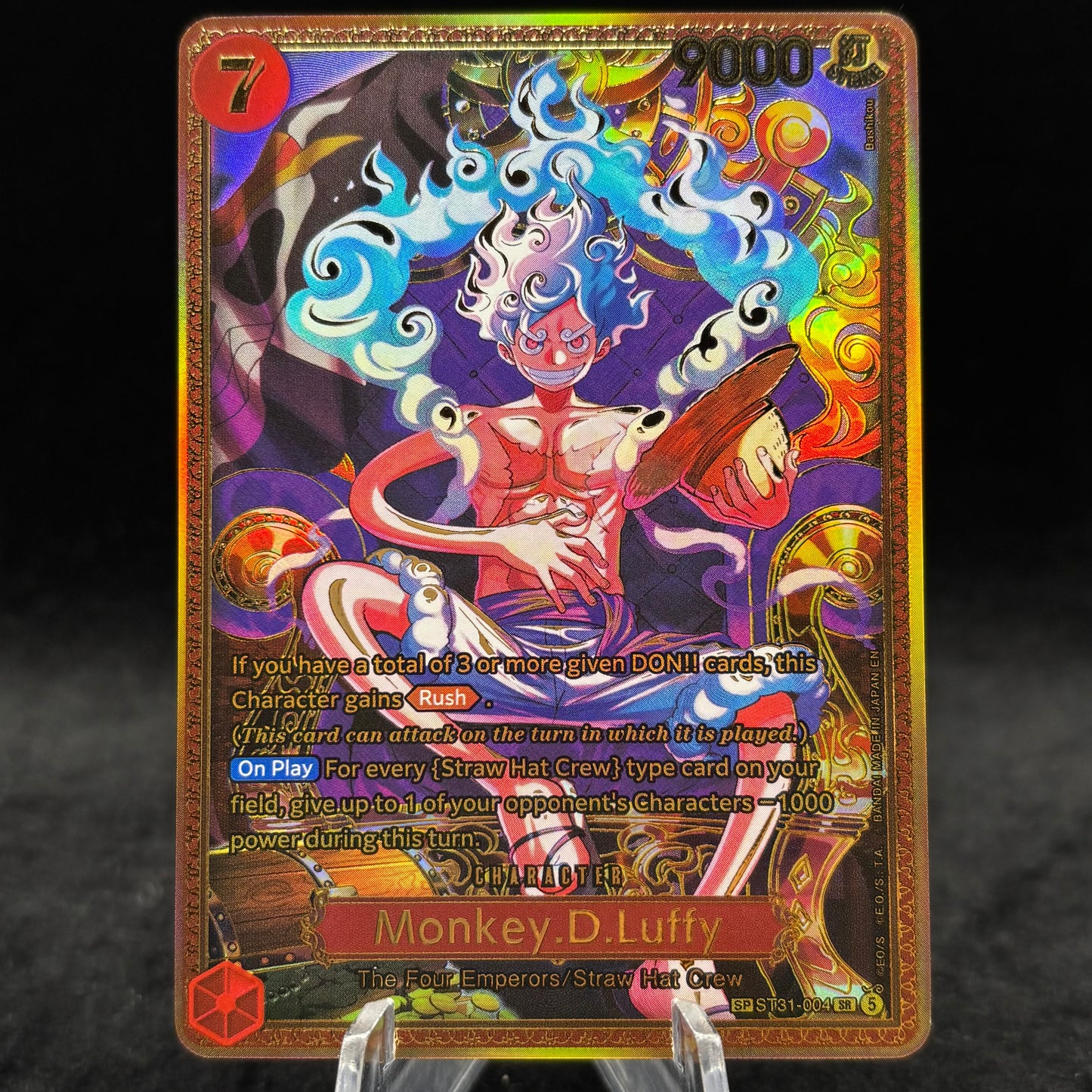 Monkey.D.Luffy (ST31-004) (SP) - The World's Strongest Warriors (OP17) Single Card