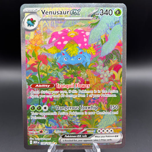 Venusaur ex - 198/165 - SV: Scarlet & Violet 151 single card