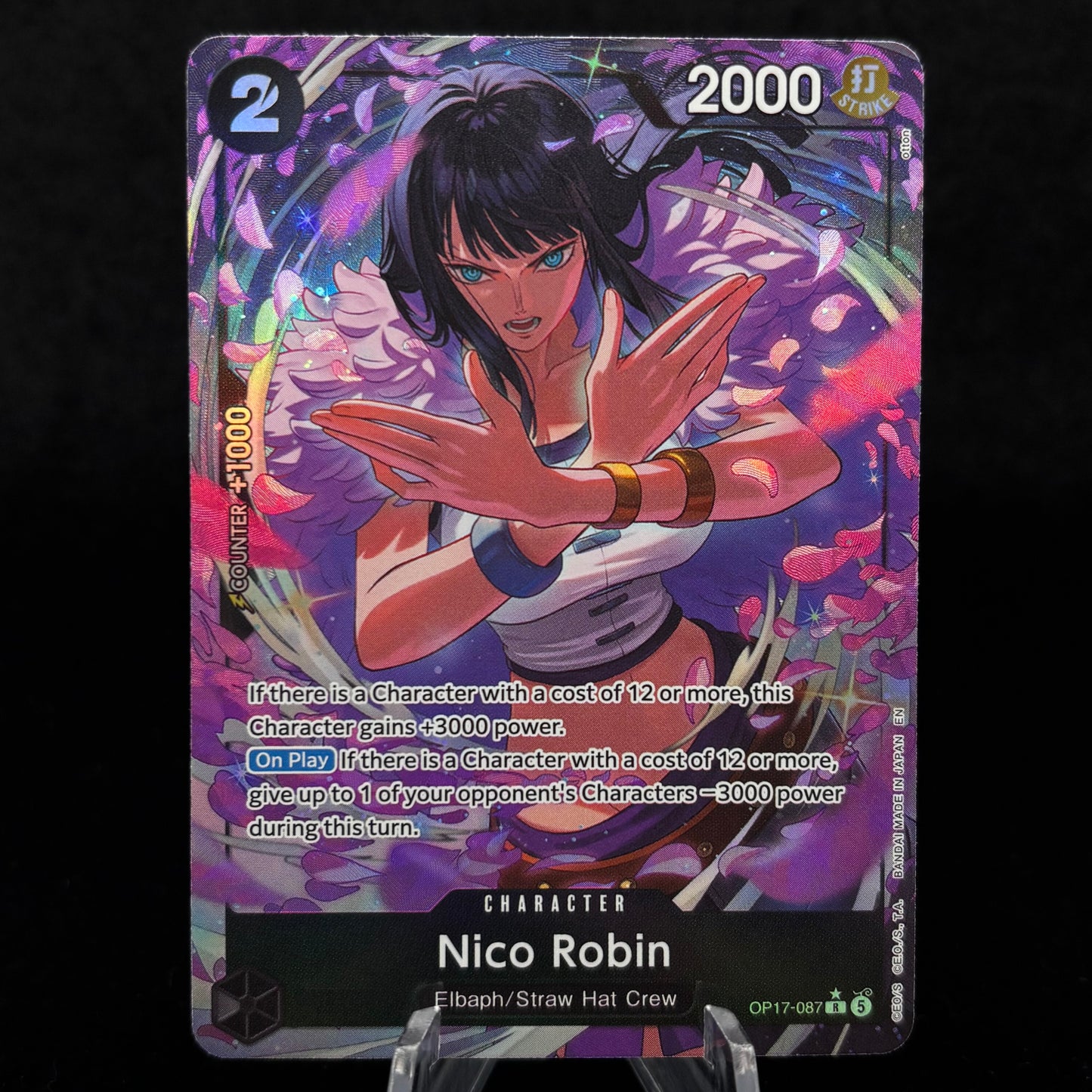 Nico Robin OP17-087 (Alternate Art) - The World's Strongest Warriors Single Card