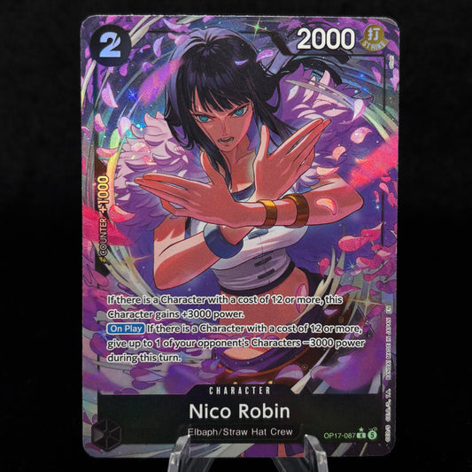Nico Robin OP17-087 (Alternate Art) - The World's Strongest Warriors Single Card