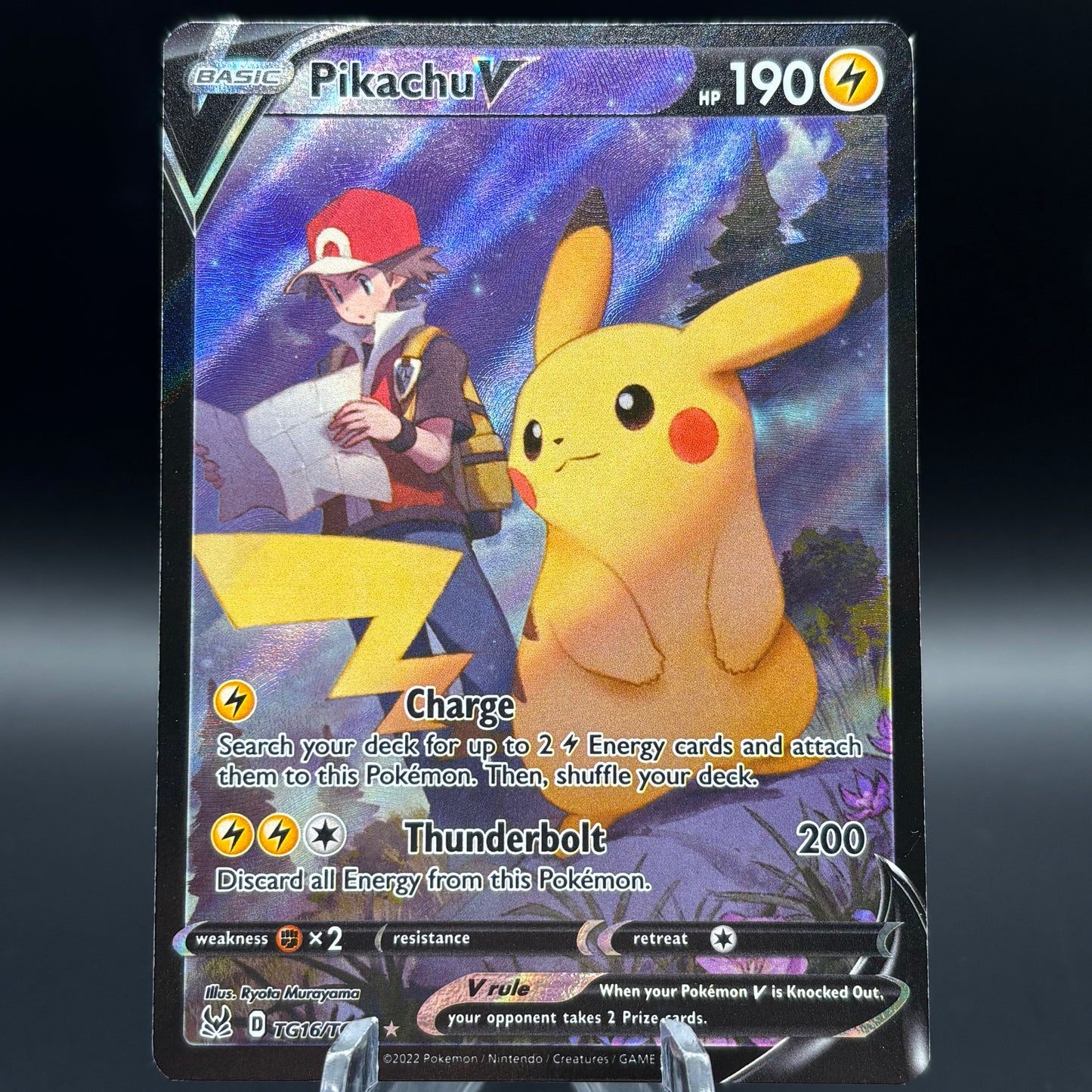 Pikachu V - SWSH11 TG16/TG30 Single Card