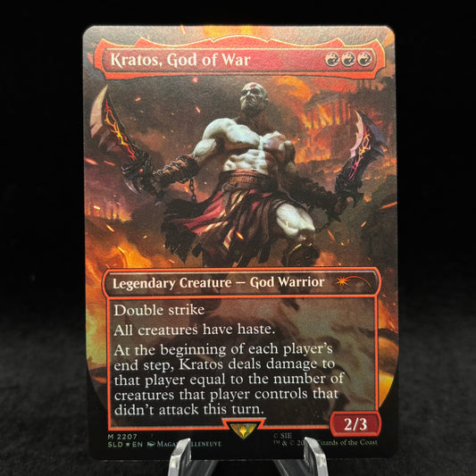 Kratos, God of War - Secret Lair Drop Series Single Card