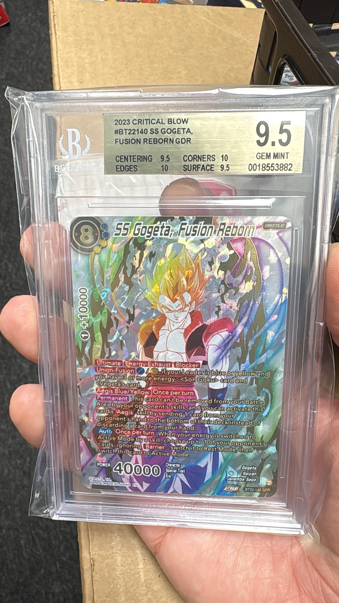 Gogeta GDR 9.5 BGS