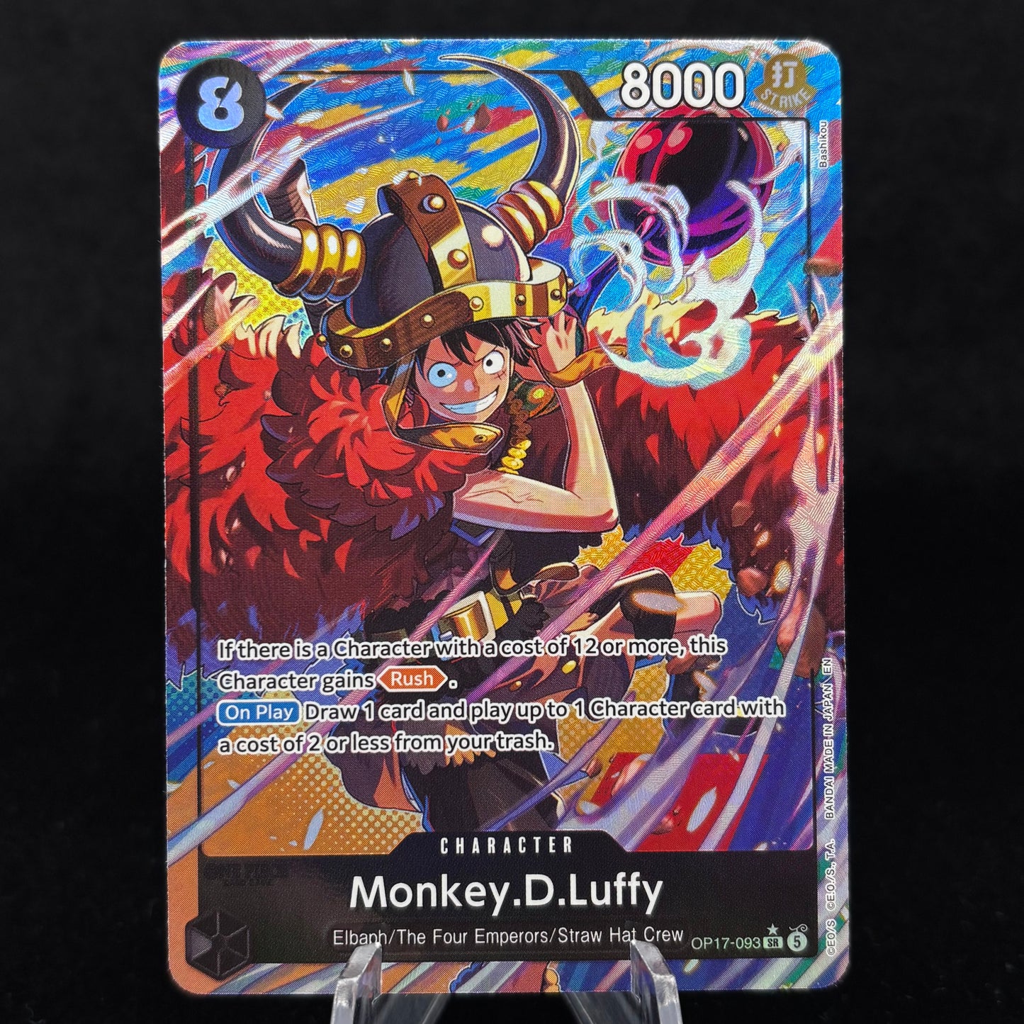 Monkey.D.Luffy OP17 (093) (Alternate Art) - The World's Strongest Warriors Single Card