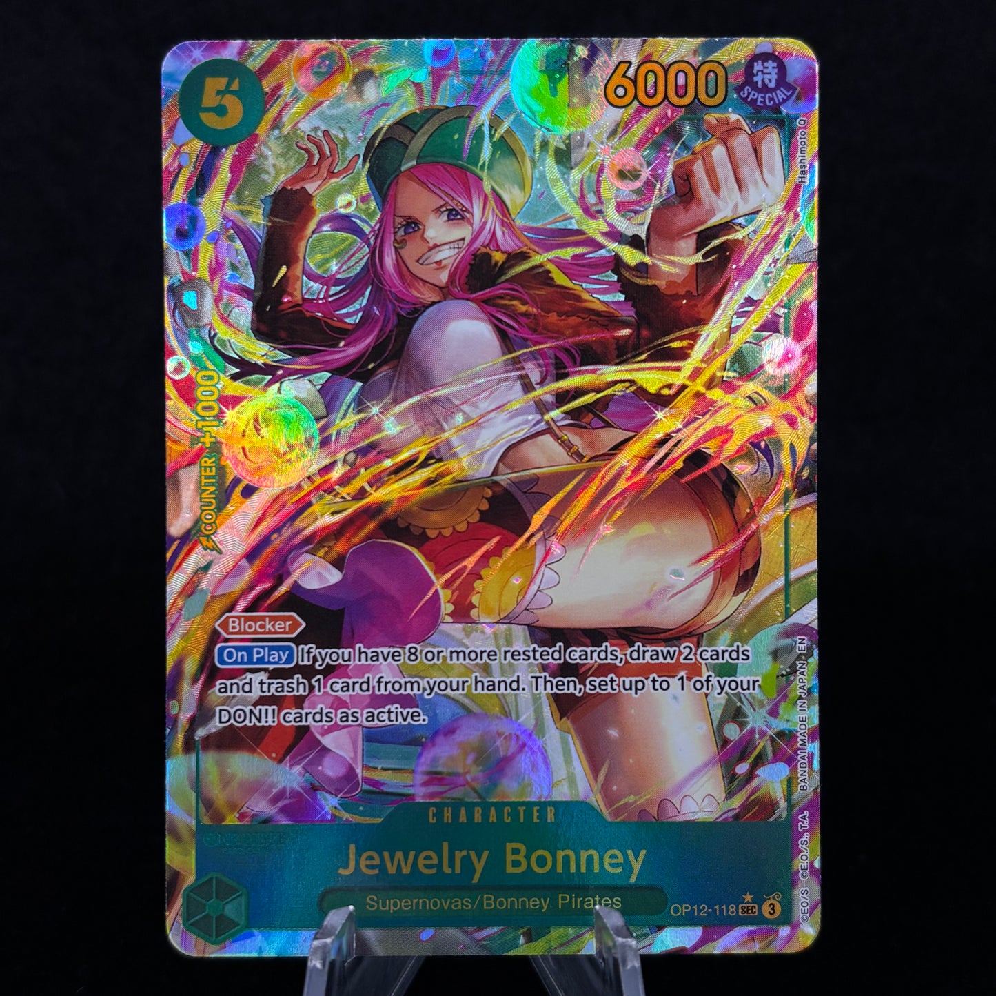 Jewelry Bonney (118) (Alternate Art) - Legacy of the Master Single Card