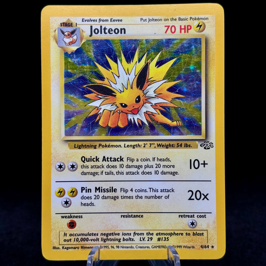 Jolteon (4) Single Card *Heavy Play*