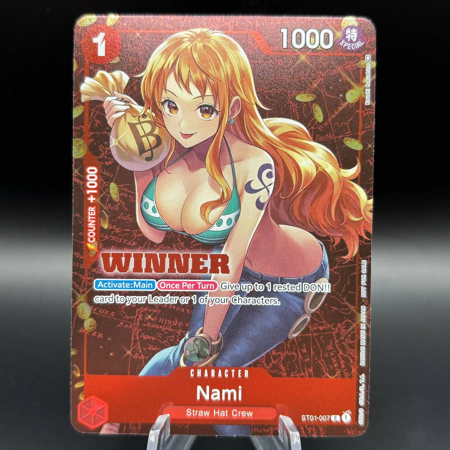 Nami (Tournament Pack Vol. 3) [Winner] - One Piece PR Single Card
