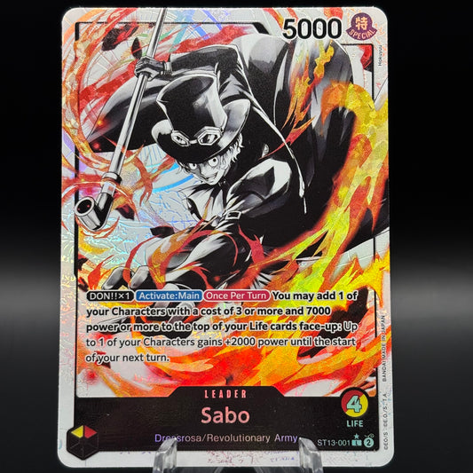 Sabo (001) (Parallel) - Ultra Deck: The Three Brothers (ST-13) Single Card