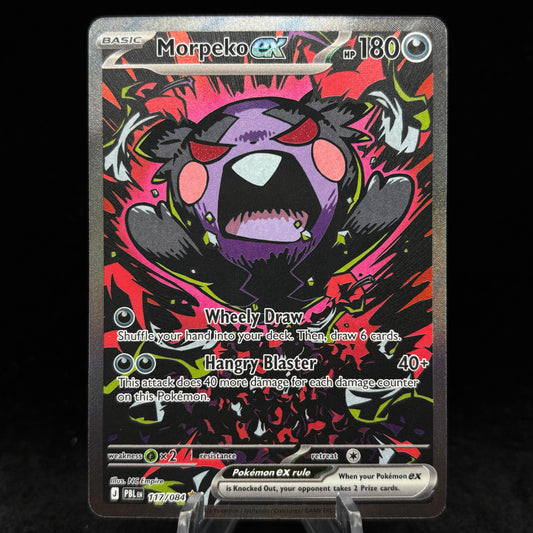 Morpeko ex - 117/084 - ME05: Pitch Black Single Card