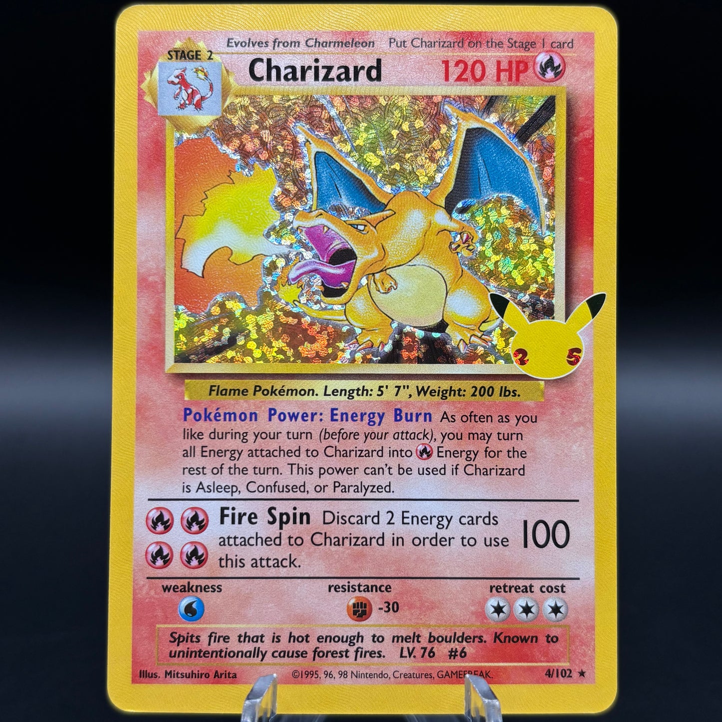 Charizard - Celebrations 4/102 Single Card