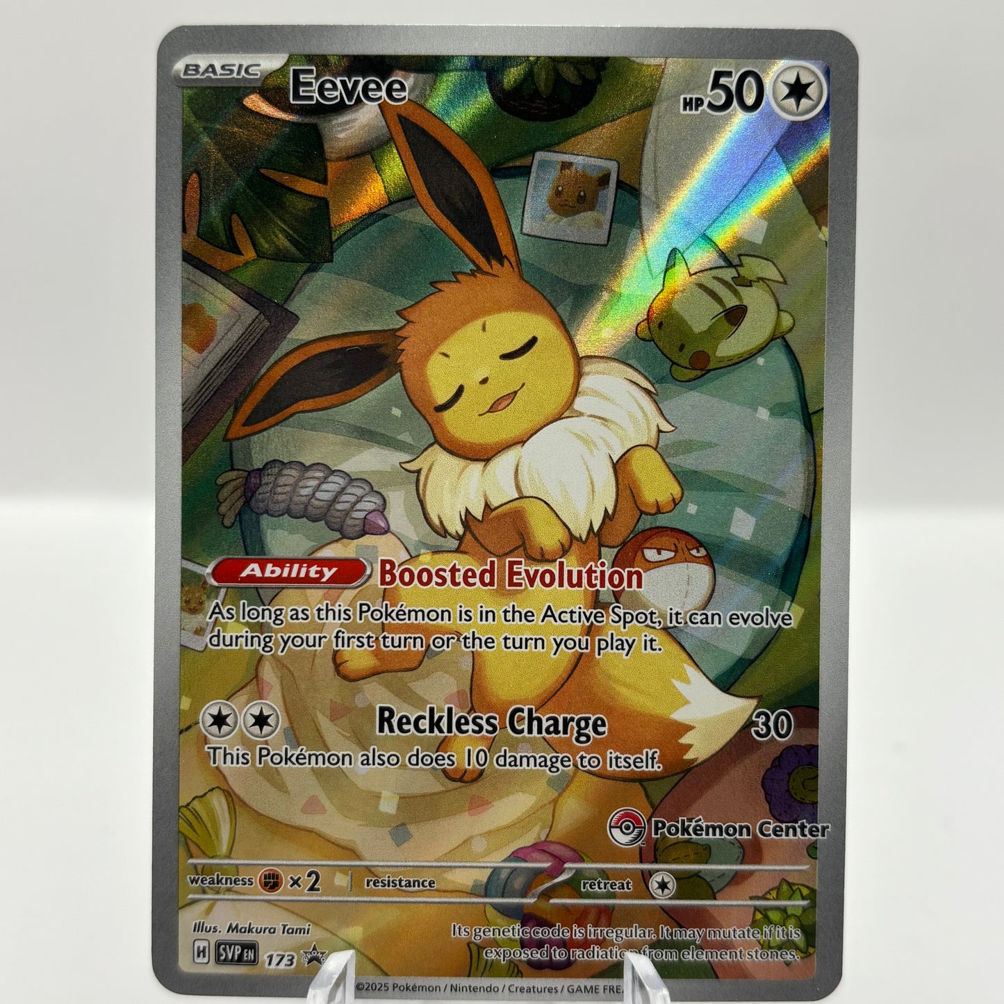 Eevee - 173 (Pokemon Center Exclusive) - SV: Scarlet & Violet Promo Cards