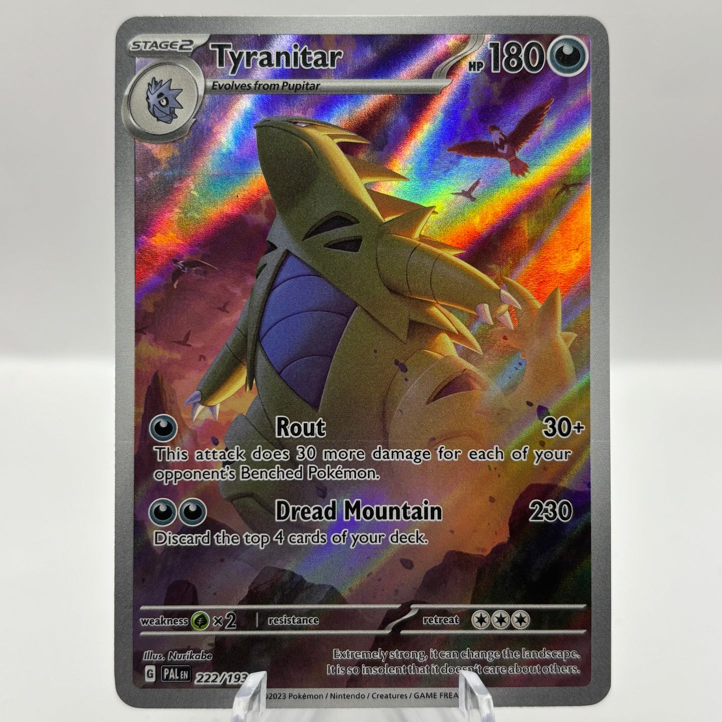 Tyranitar - 222/193 - SV02: Paldea Evolved