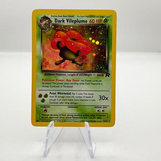 Dark Vileplume (13) - Team Rocket (TR) Moderately Played