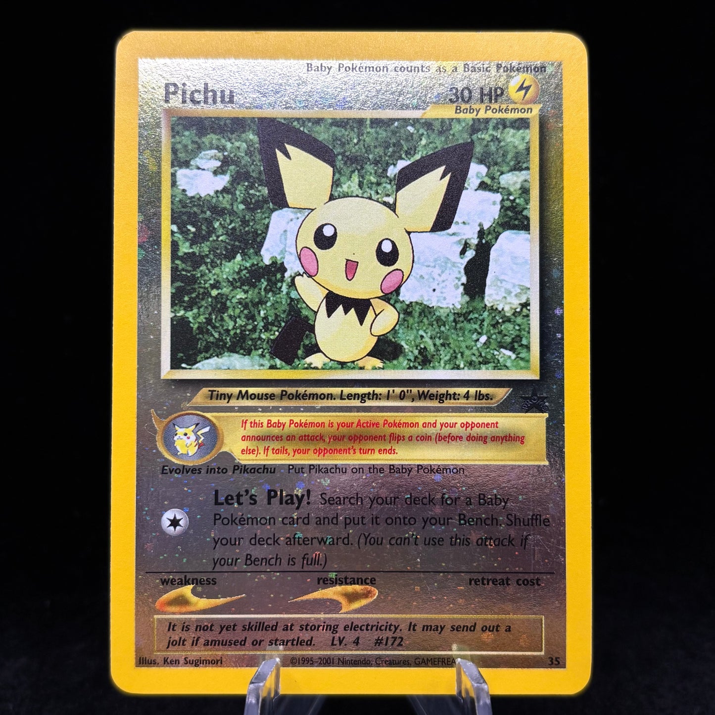 Pichu - WoTC PR *Light Play* Single Card