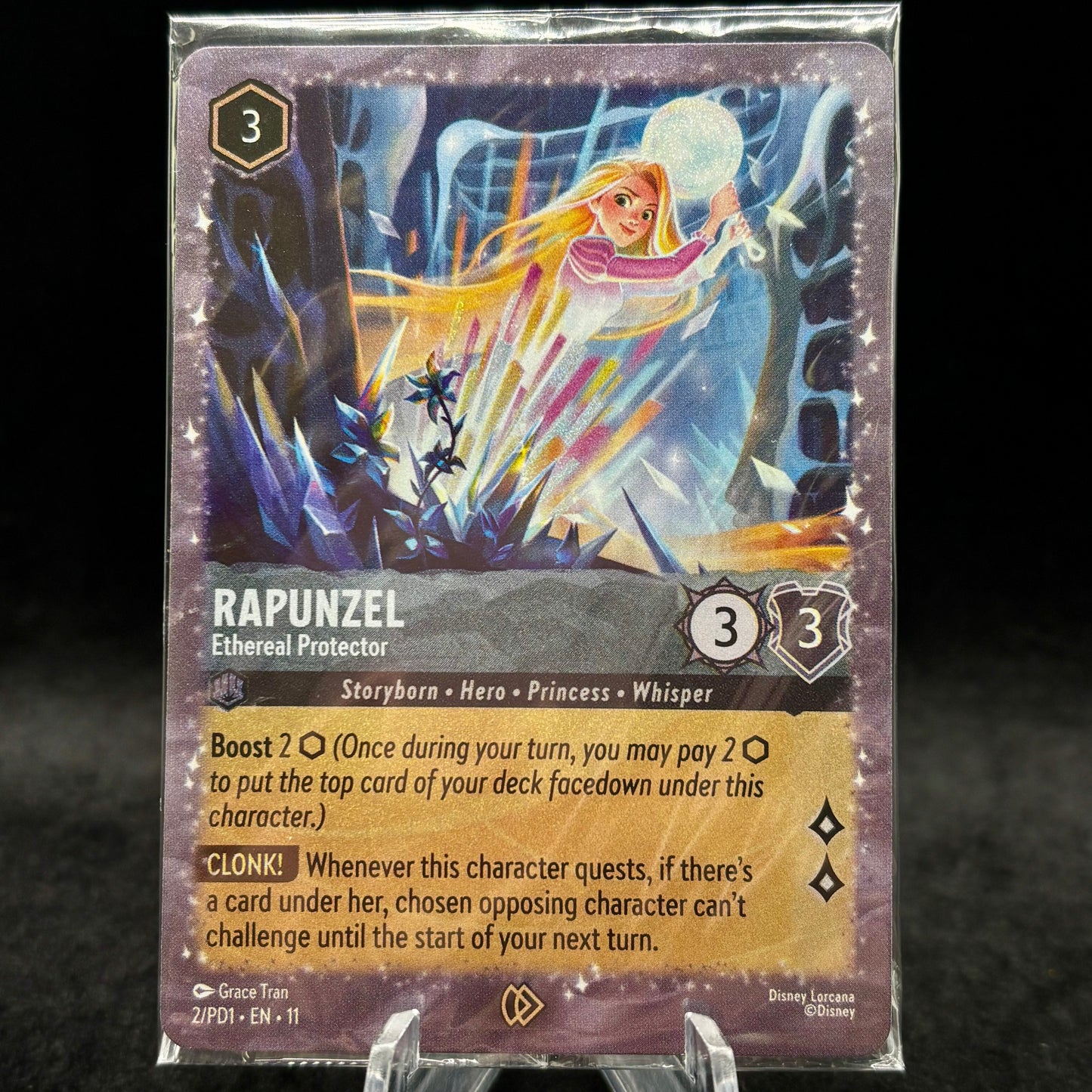 Rapunzel - Ethereal Protector Single Card *Sealed*