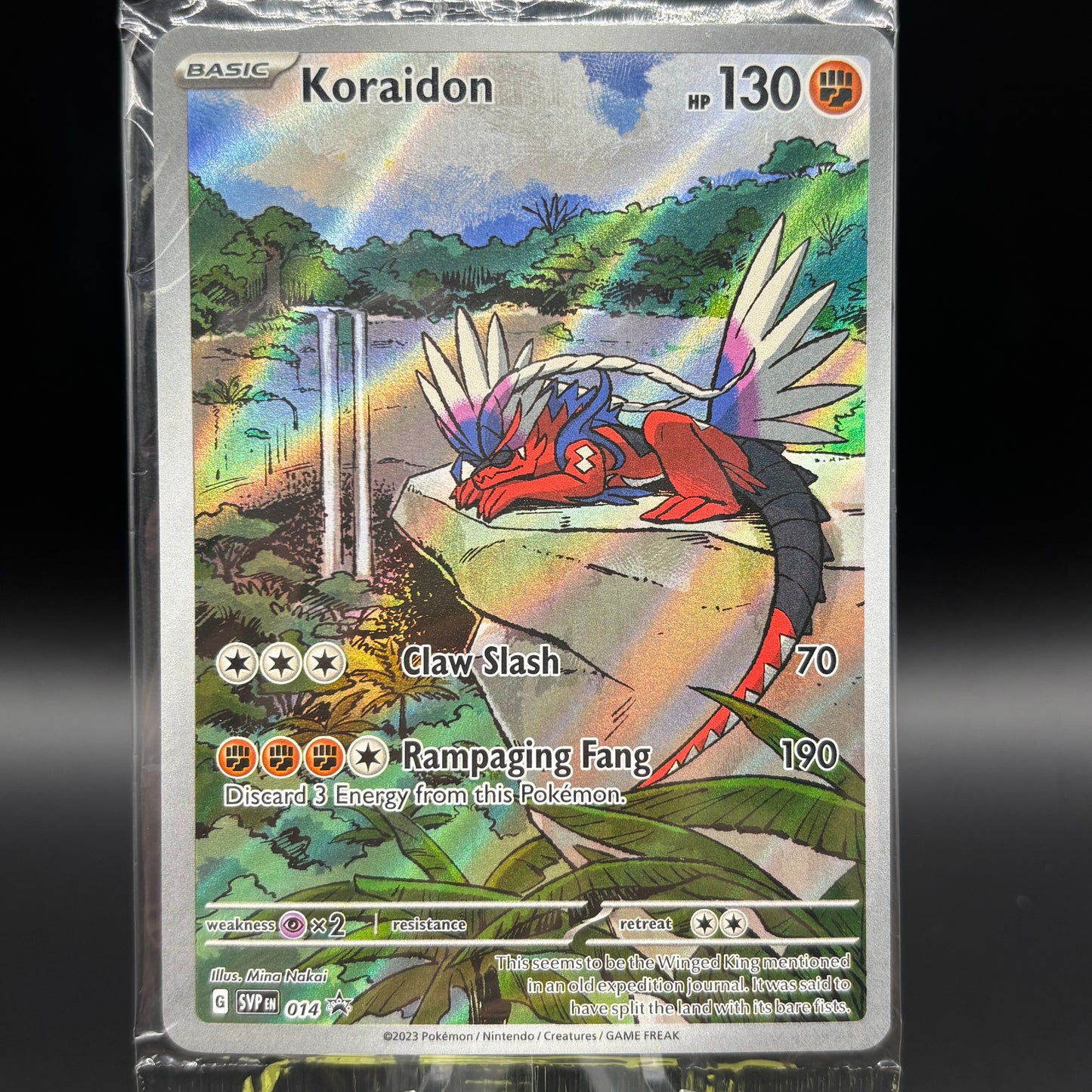 Koraidon - 014 - SV: Scarlet & Violet *Sealed PR* Single Card